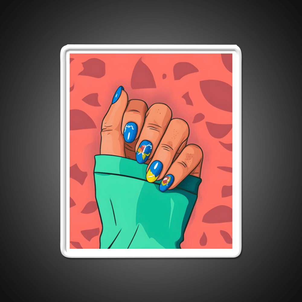 Summer Nails 2024 Nails Lover Nail Salon Led Neon Sign Rgb Color - Shineneon