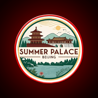Summer Palace Beijing Asian Cultural Led Neon Sign Rgb Color - Shineneon