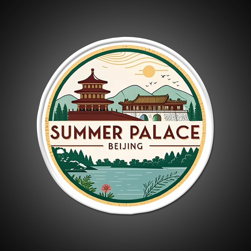 Summer Palace Beijing Asian Cultural Led Neon Sign Rgb Color - LED neon sign view 11