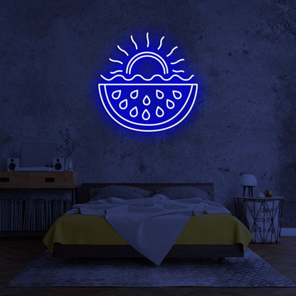 Summer Party With Watermelon Led Neon Sign | Shineneon
