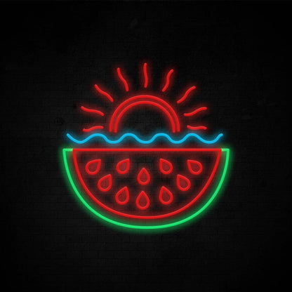 Summer Party With Watermelon Led Neon Sign | Shineneon