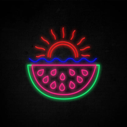 Summer Party With Watermelon Led Neon Sign | Shineneon