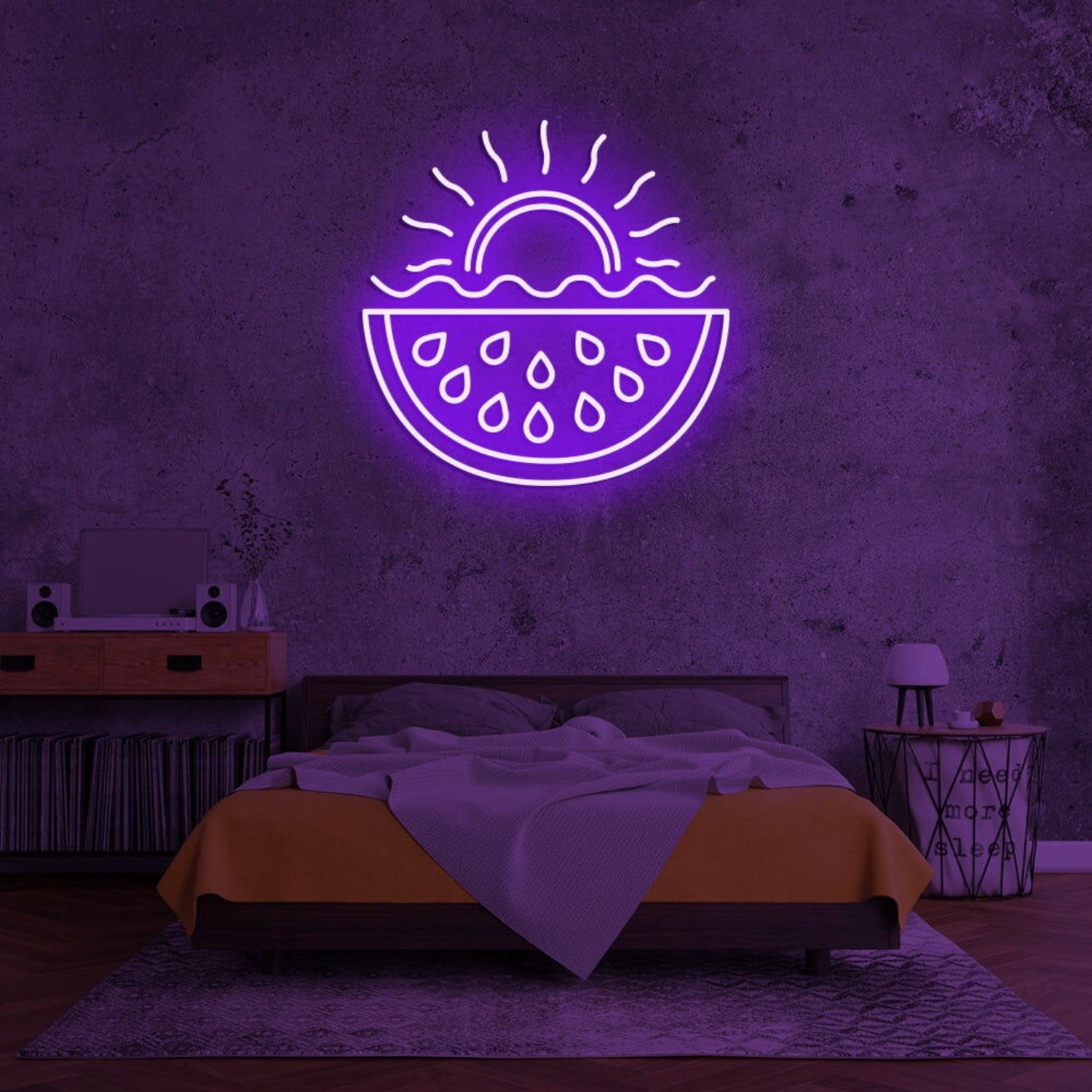 Summer Party With Watermelon Led Neon Sign | Shineneon