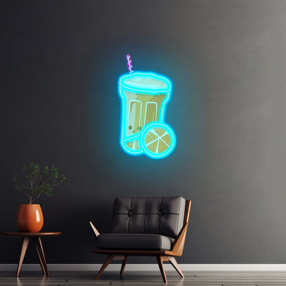 Summer Refreshments Neon Acrylic Artwork - Shineneon