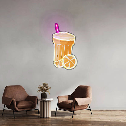 Summer Refreshments Neon Acrylic Artwork - Shineneon