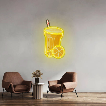 Summer Refreshments Neon Acrylic Artwork - Shineneon