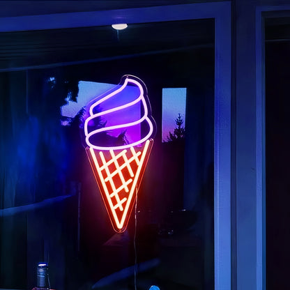 Summer Scoopsluscious Ice Cream Led Neon Sign | Shineneon