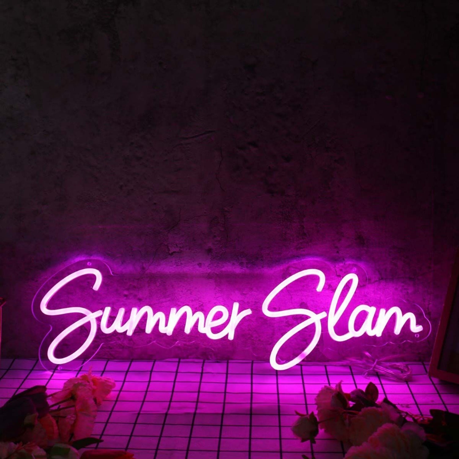 Summer Slam Purple Led Neon Sign - Shineneon