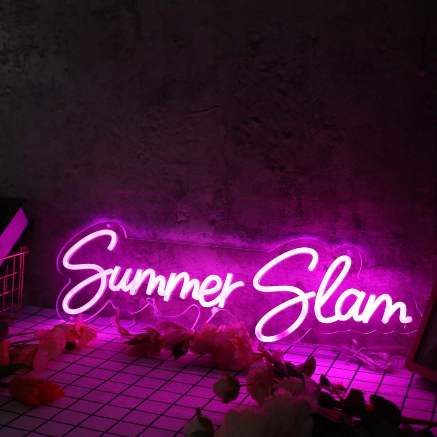 Summer Slam Purple Led Neon Sign - Shineneon
