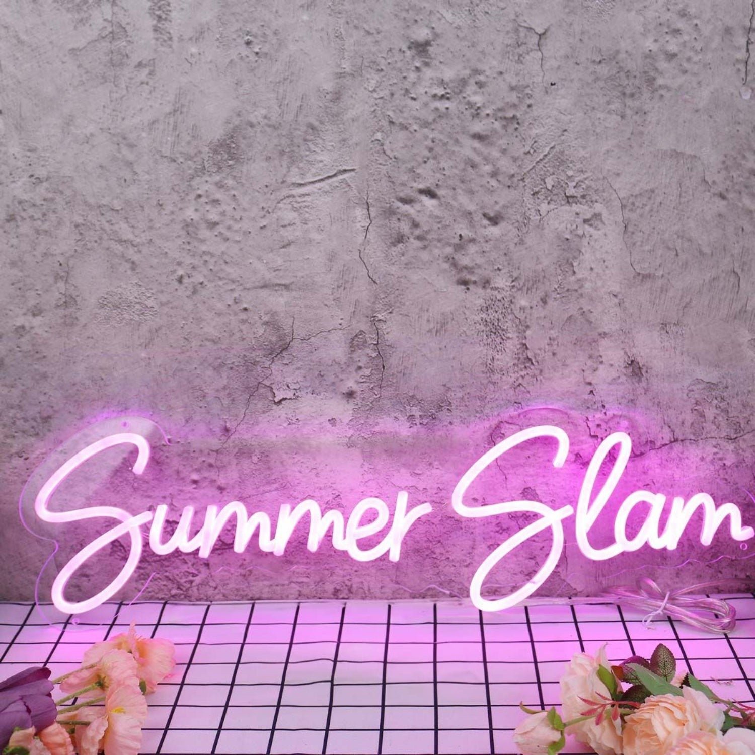 Summer Slam Purple Led Neon Sign - Shineneon
