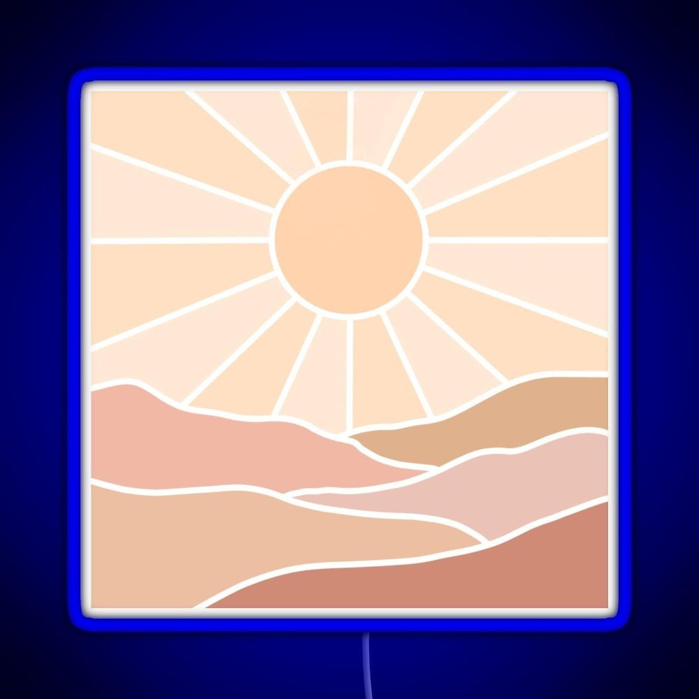 Summer Sunset Rgb Neon Sign - Shineneon