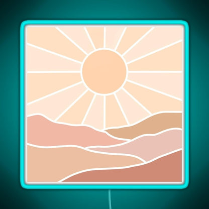 Summer Sunset Rgb Neon Sign - Shineneon