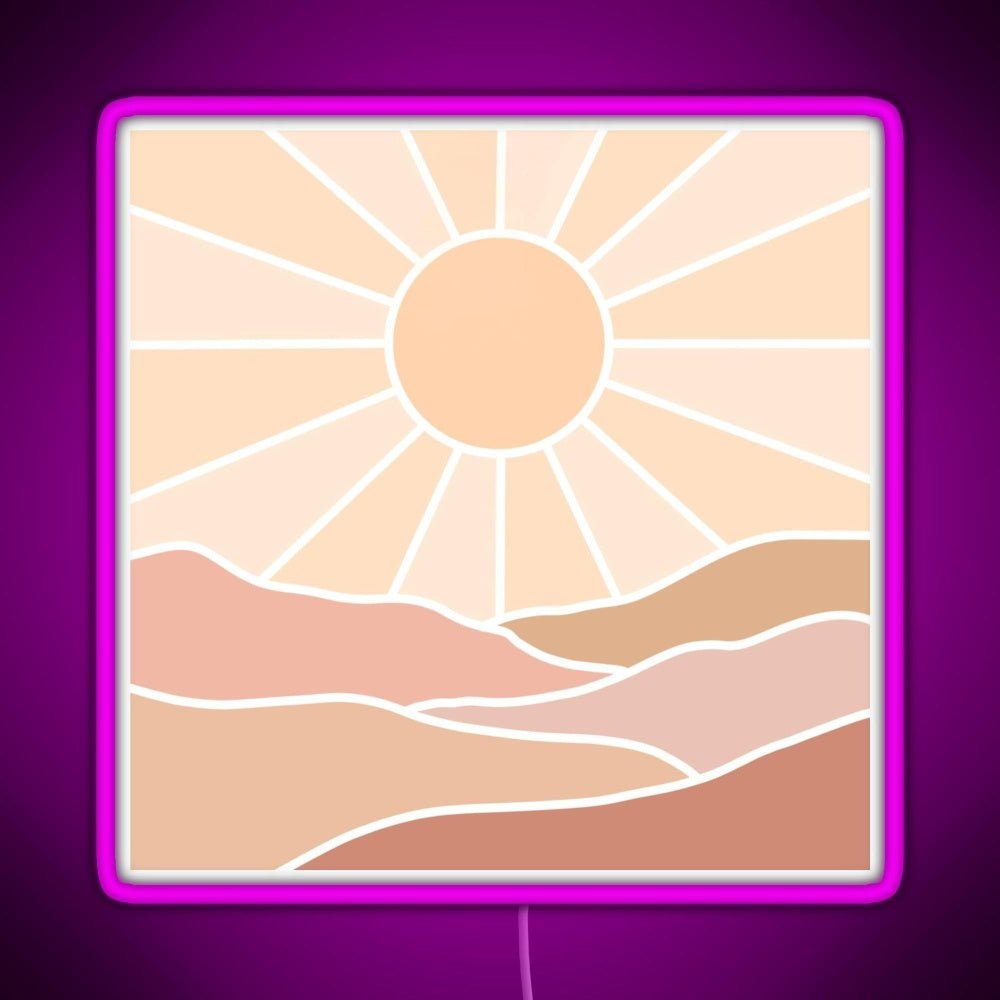 Summer Sunset Rgb Neon Sign - Shineneon