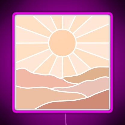 Summer Sunset Rgb Neon Sign - Shineneon