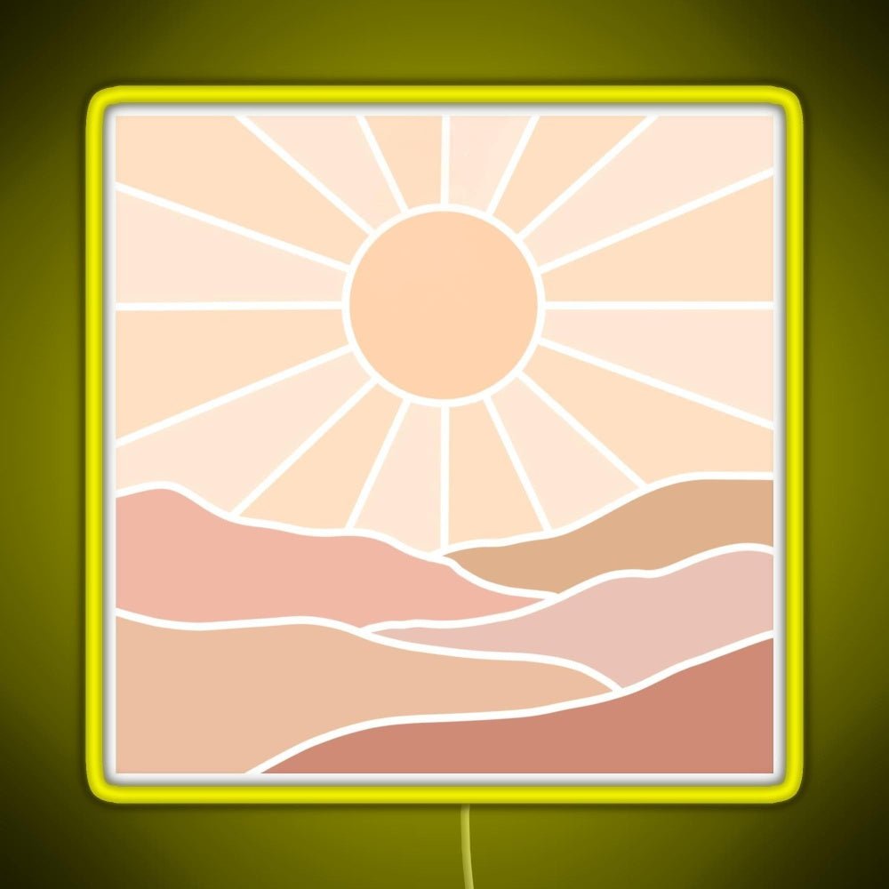 Summer Sunset Rgb Neon Sign - Shineneon