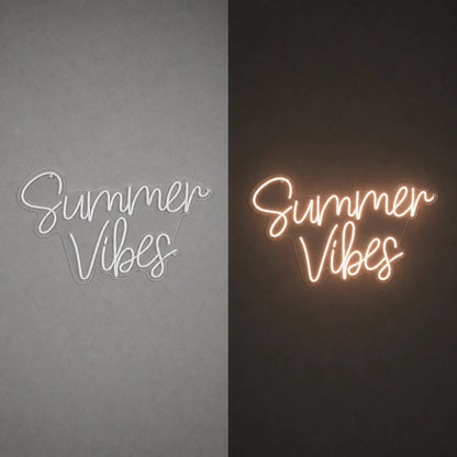 Summer Vibes Wall Decor LED Neon Sign - Shineneon