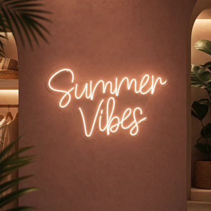Summer Vibes Wall Decor LED Neon Sign Garage Man Cave Neon Sign high-converting product image