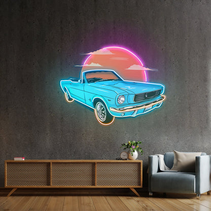 Summer Vintage Car Led Neon Sign Light Custom Led Signs - Shineneon
