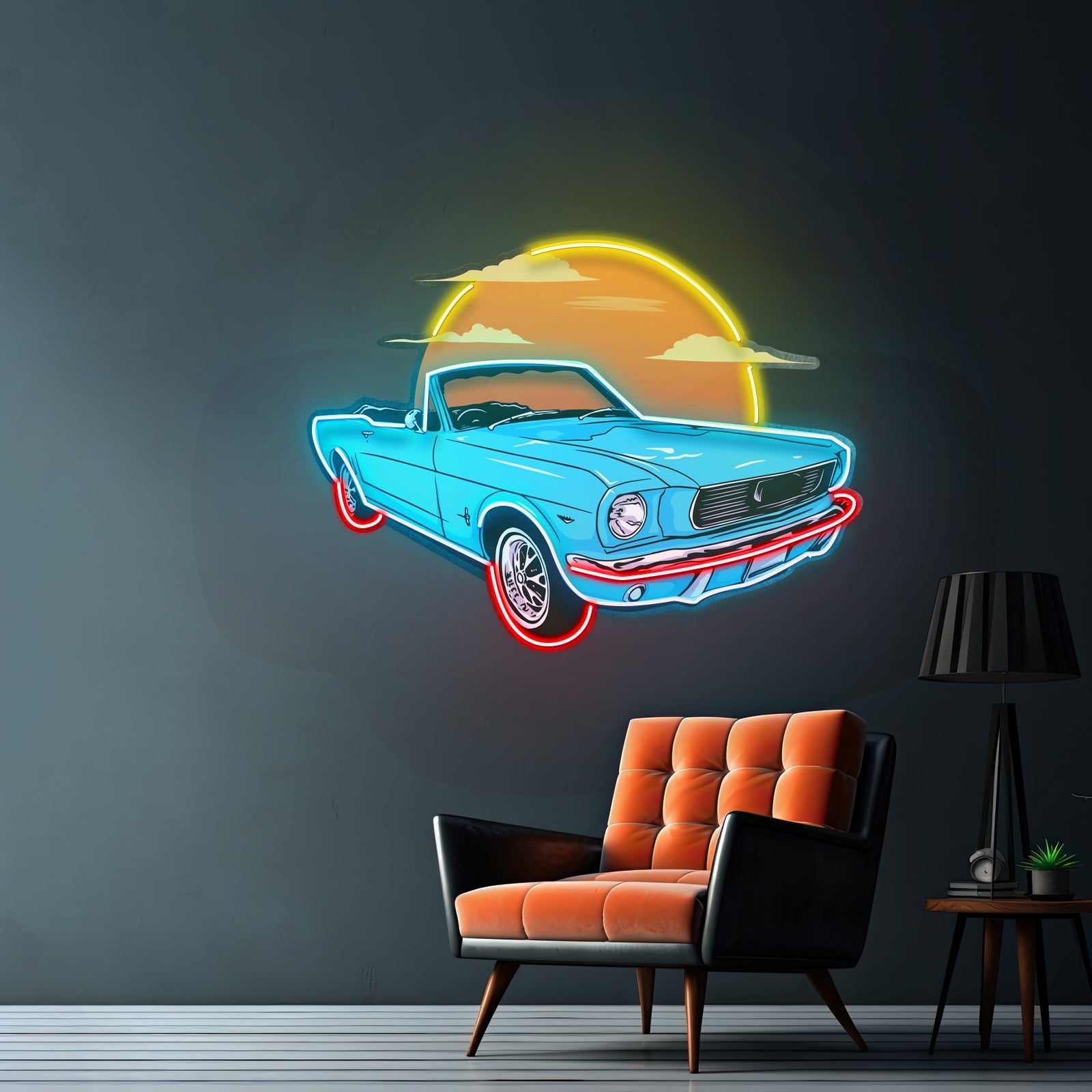 Summer Vintage Car Led Neon Sign Light Custom Led Signs - Shineneon