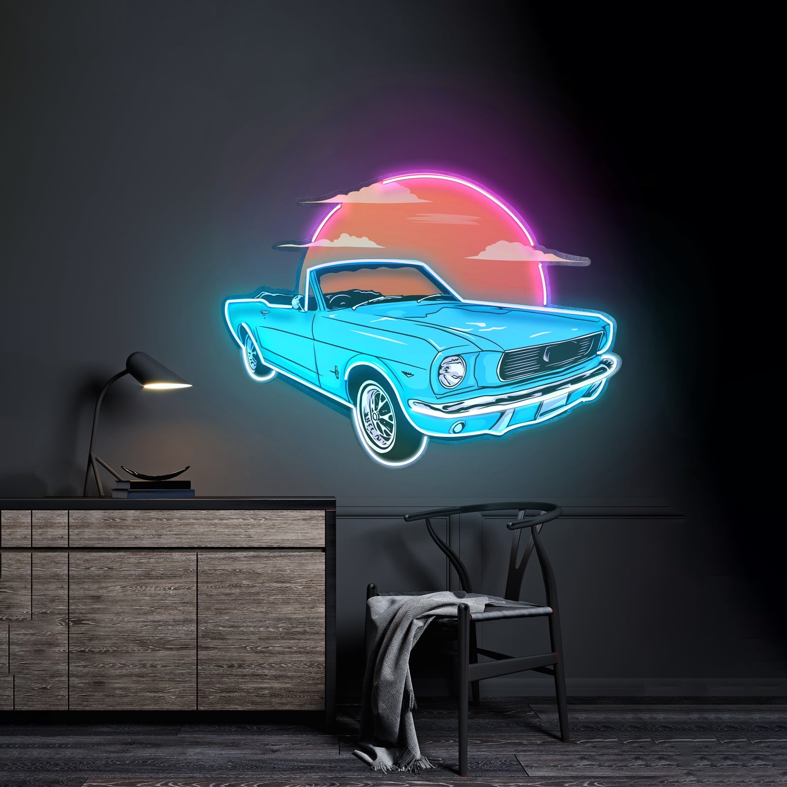 Summer Vintage Car Led Neon Sign Light Custom Led Signs - Shineneon