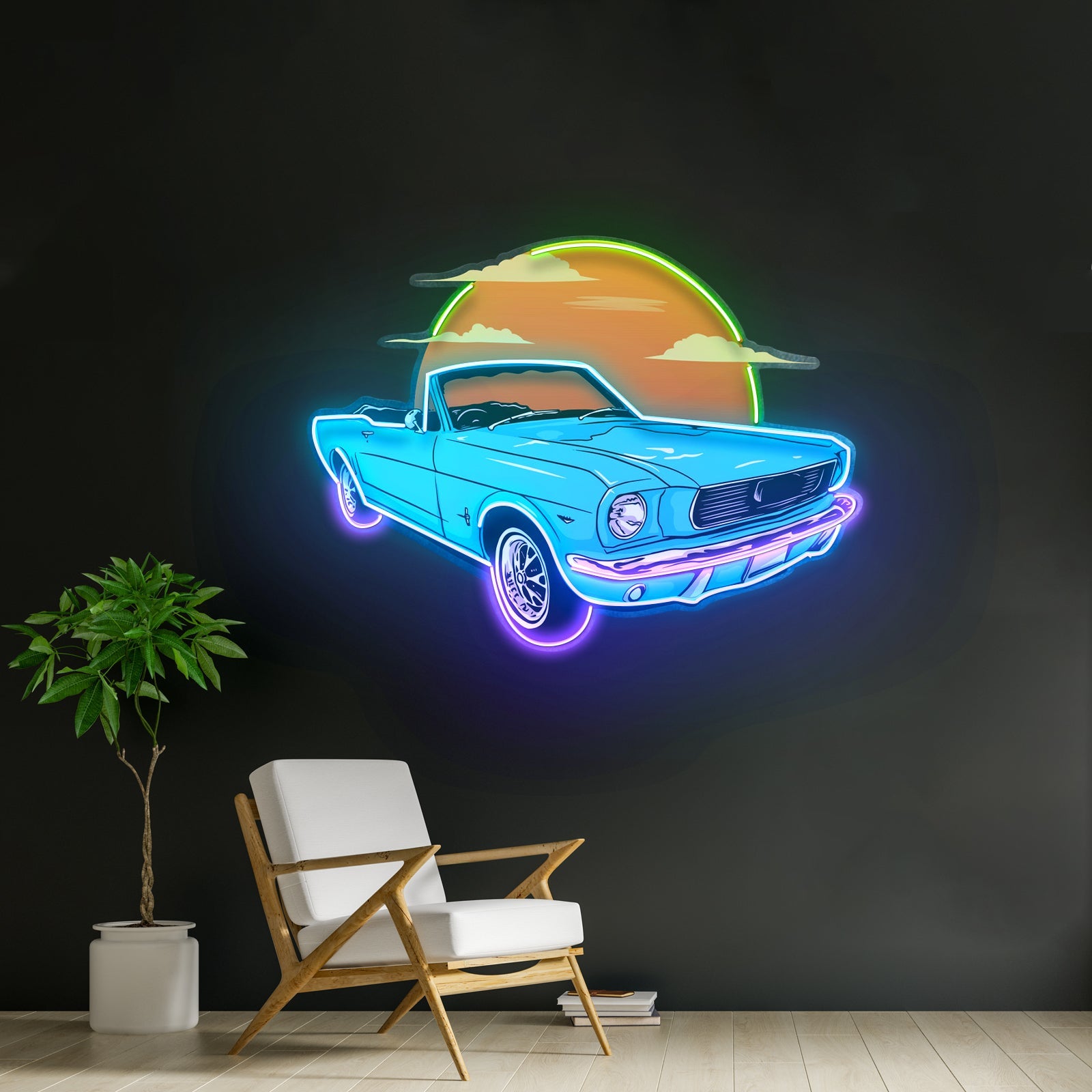 Summer Vintage Car Led Neon Sign Light Custom Led Signs - Shineneon