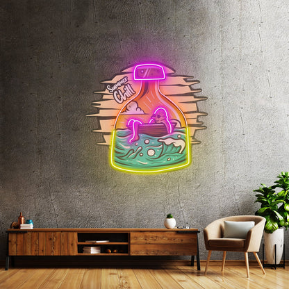 Sumurai Skullcap Led Neon Sign Light Custom Led Signs - Shineneon