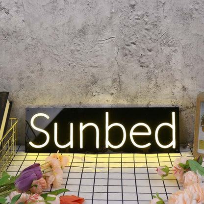 Sun Bed Yellow Led Neon Sign - Shineneon