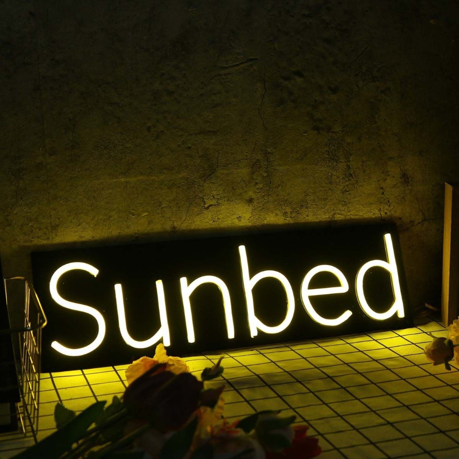 Sun Bed Yellow Led Neon Sign - Shineneon