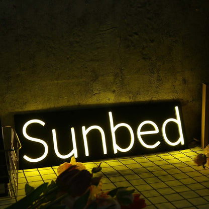 Sun Bed Yellow Led Neon Sign - Shineneon