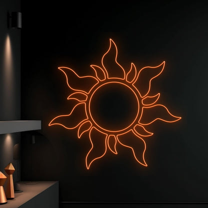 Sun Led Neon Sign Sun Lover Neon Led Light Sun Led Sign | Shineneon