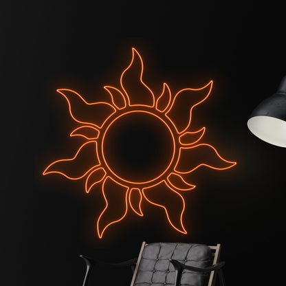 Sun Led Neon Sign Sun Lover Neon Led Light Sun Led Sign | Shineneon