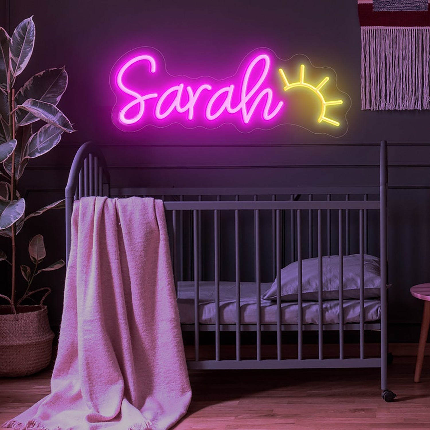 Sun Led Neon Sign With Your Kids Name | Shineneon