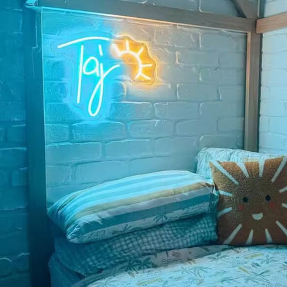 Sun Led Neon Sign With Your Name | Shineneon