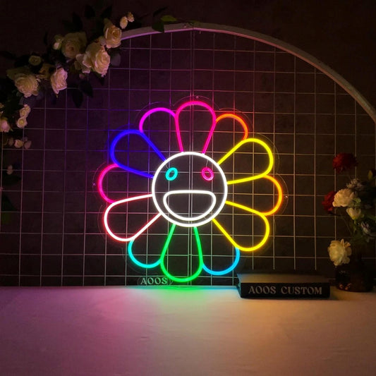 Sunflower Led Sign Business Neon Sign