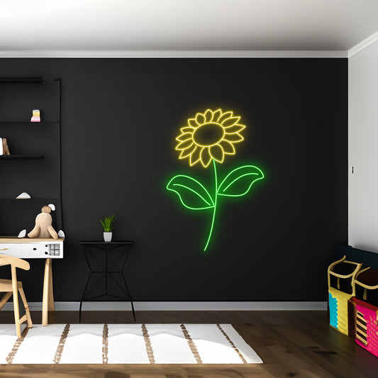 Sunflower Neon Light