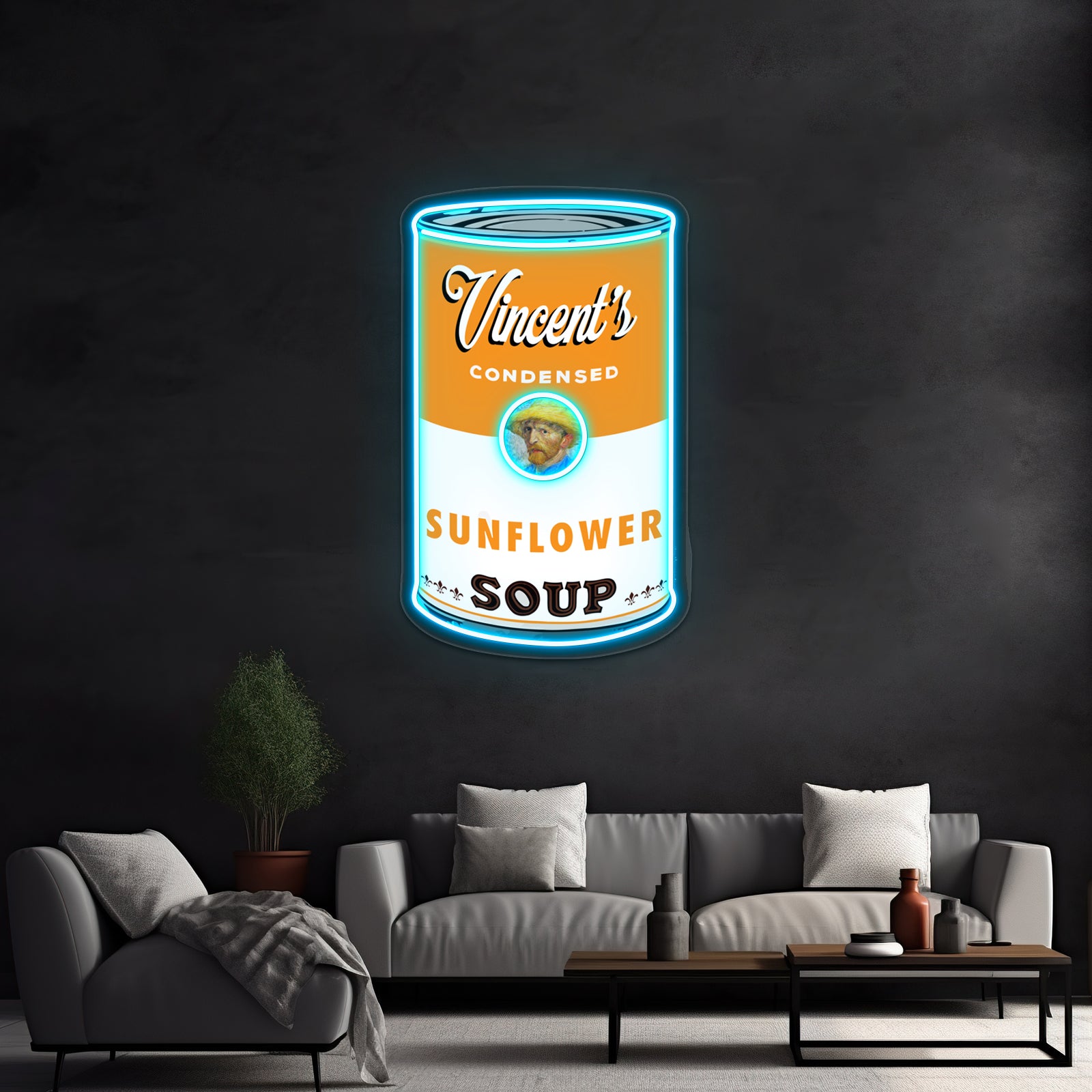 Sunflower Soup Artwork Neon Signs For Sale | Shineneon