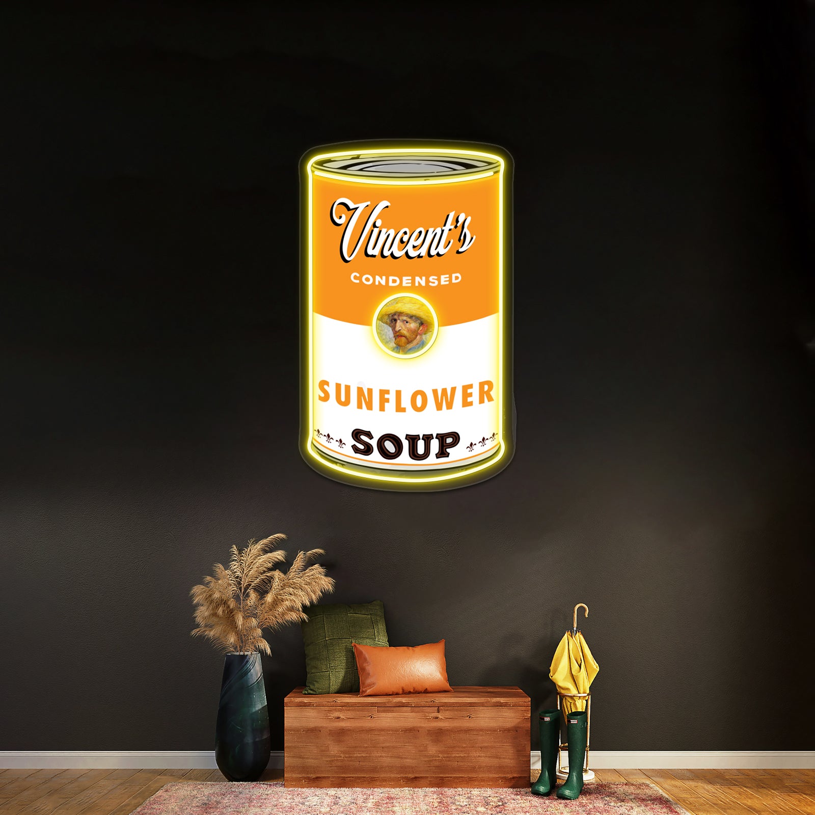 Sunflower Soup Artwork Neon Signs For Sale | Shineneon