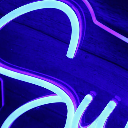 Sunie Beats Blue Led Neon Sign - Shineneon