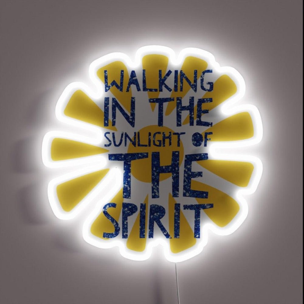 Sunlight Of The Spirit Rgb Led Neon Sign - Shineneon