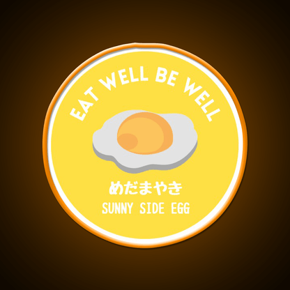 Sunny Yellow Fried Egg Tamago Healthy Food Snack Food Led Neon Sign Rgb Color - Shineneon