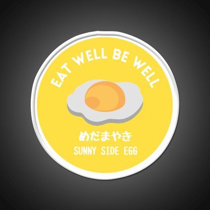 Sunny Yellow Fried Egg Tamago Healthy Food Snack Food Led Neon Sign Rgb Color - Shineneon