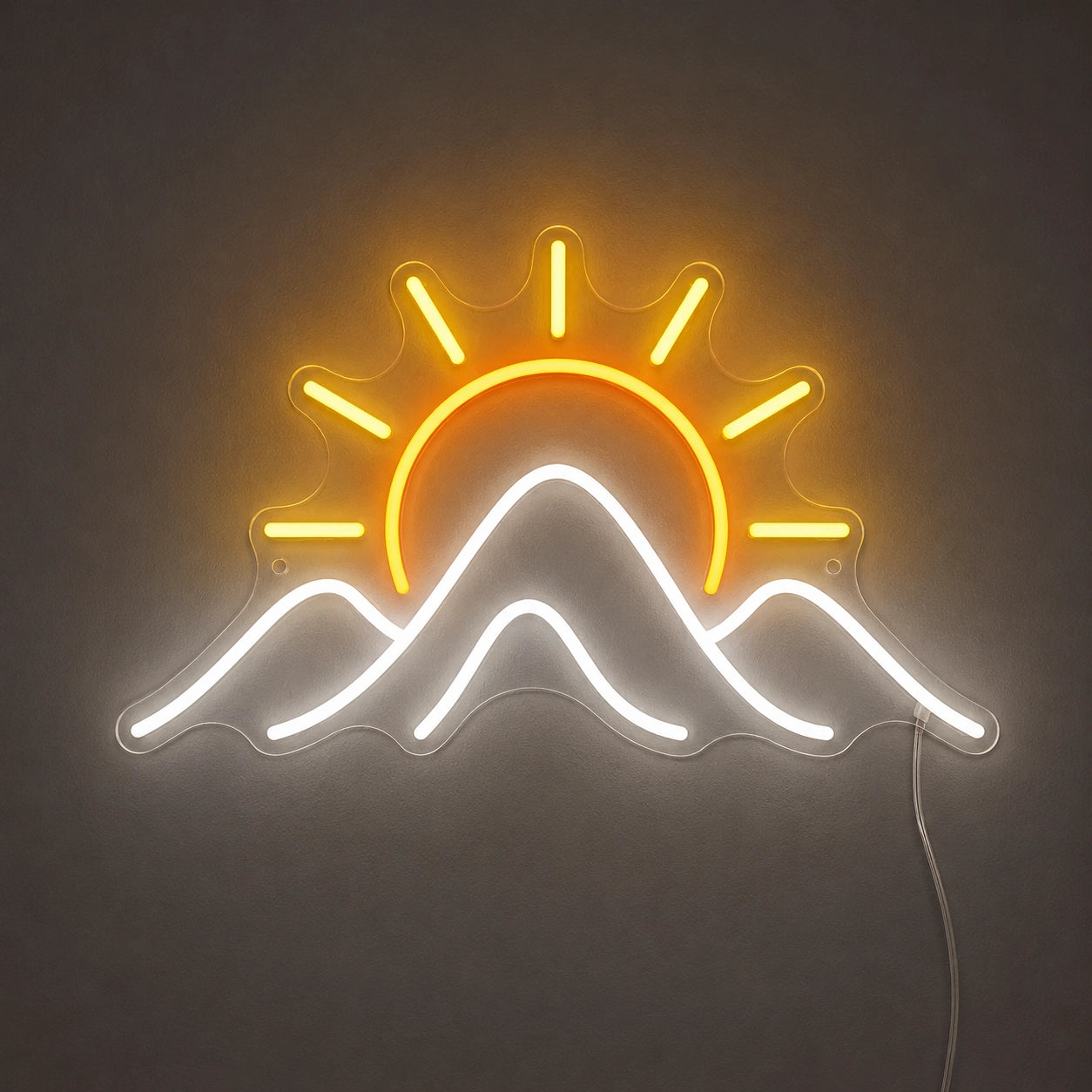 Sunrise Mountain Neon Sign LED Neon Sign main product image