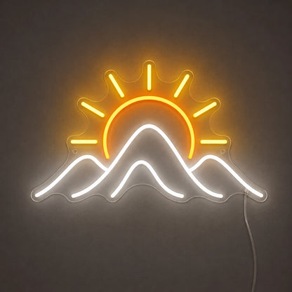 Sunrise Mountain Neon Sign LED Neon Sign main product image