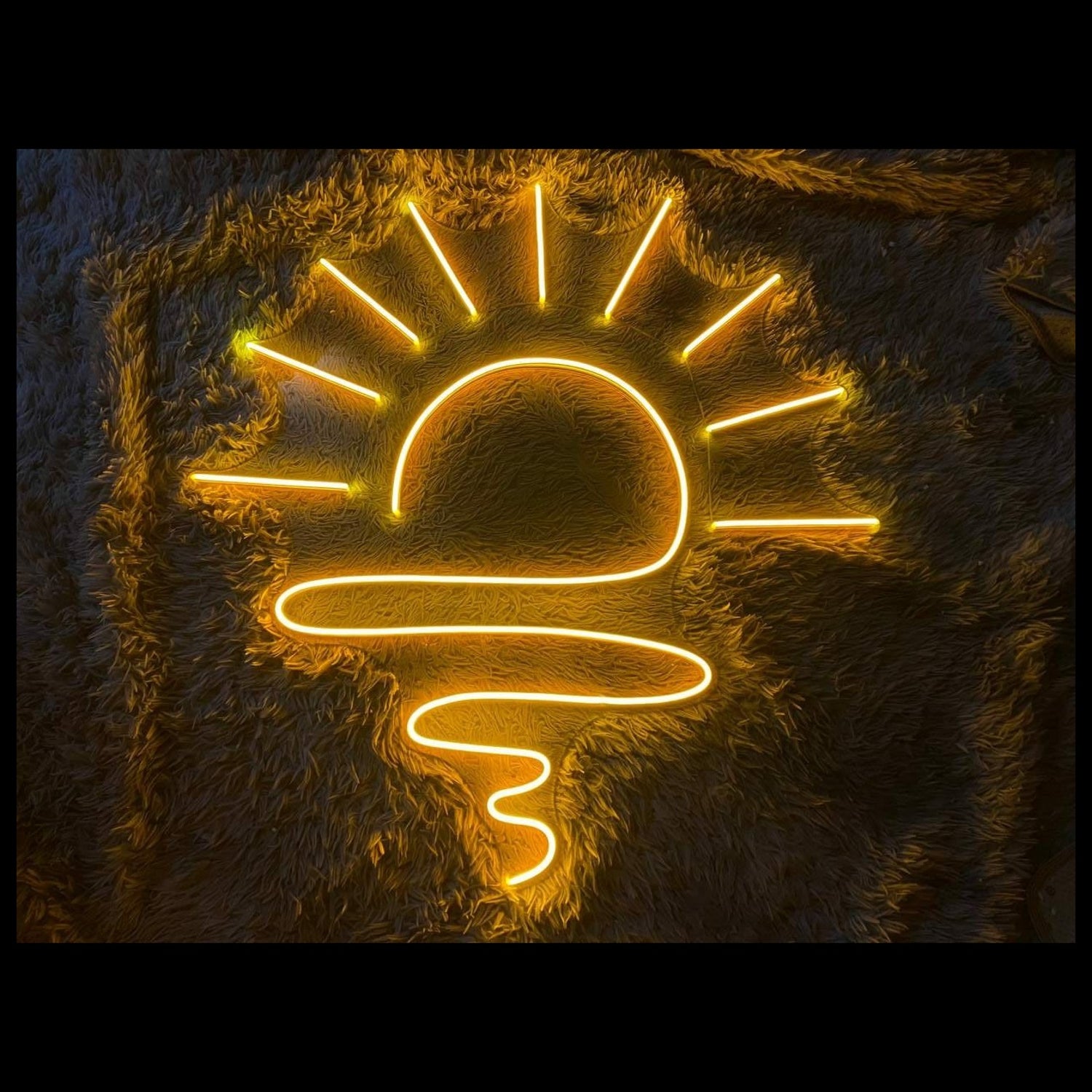 Sunrise Sunset Lover Neon Light Sun Decor Led Neon Sign | Shineneon