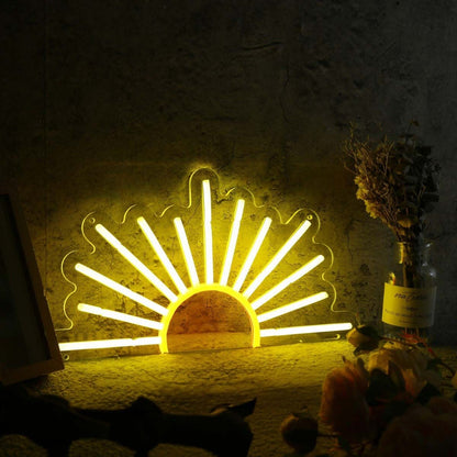 Sunrise Yellow Custom Led Neon Sign - Shineneon