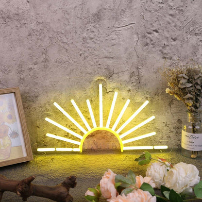 Sunrise Yellow Custom Led Neon Sign - Shineneon