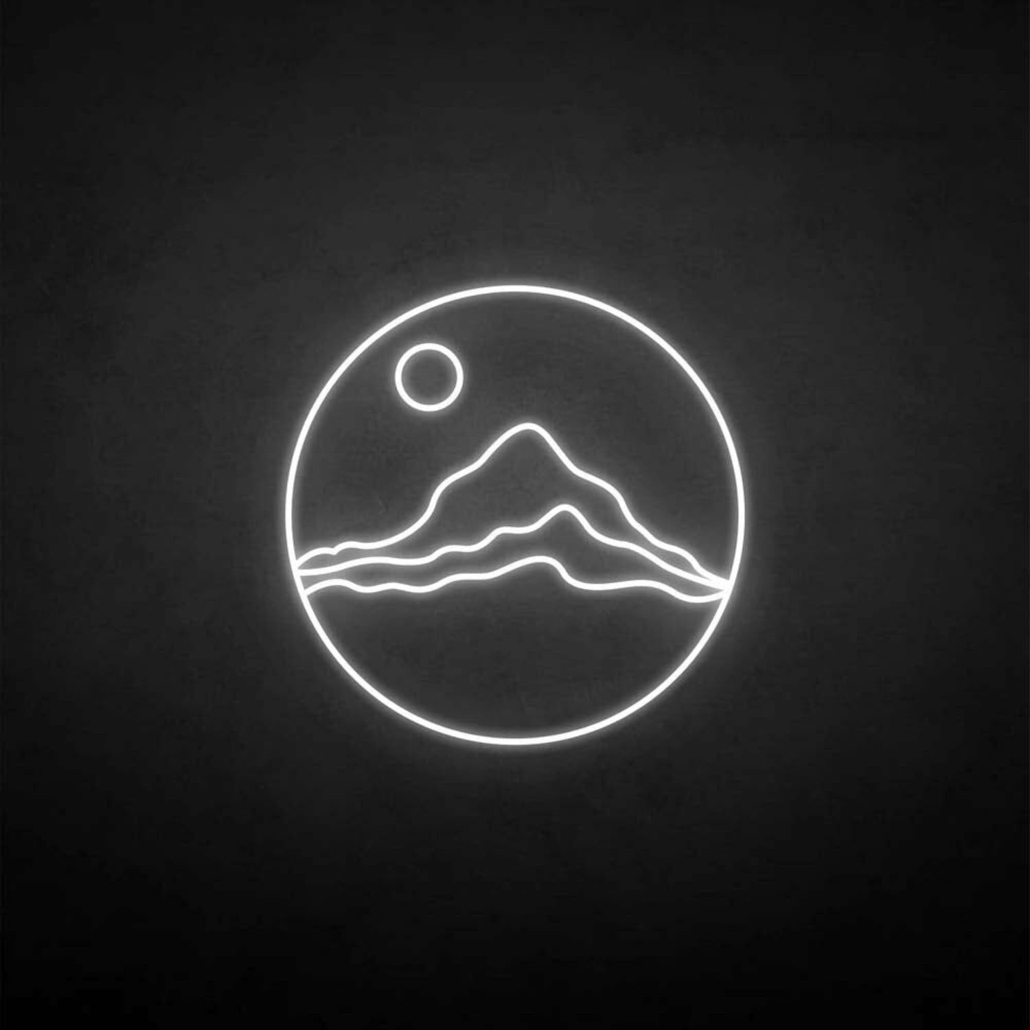 Sunset And Mountain2 Led Neon Sign - Shineneon