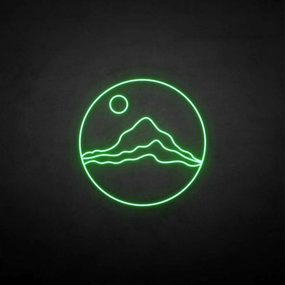 Sunset And Mountain2 Led Neon Sign - Shineneon