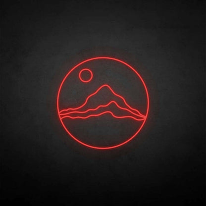 Sunset And Mountain2 Led Neon Sign - Shineneon