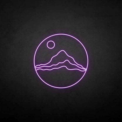 Sunset And Mountain2 Led Neon Sign - Shineneon